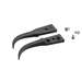 ESD Plastic Tips, Style 7, Carbon PEEK Tips for 7CPR.SA, Curved, Very Fine, 1.6"